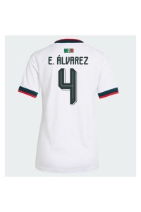 Meksiko Edson Alvarez #4 Jalkapallovaatteet Naisten Vieraspaita MM-kisat 2026 Lyhythihainen
